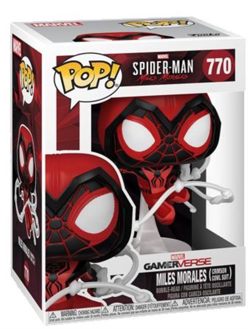 FUNKO Funko POP! Vynil Miles Morales: Crimson Cowl Suit